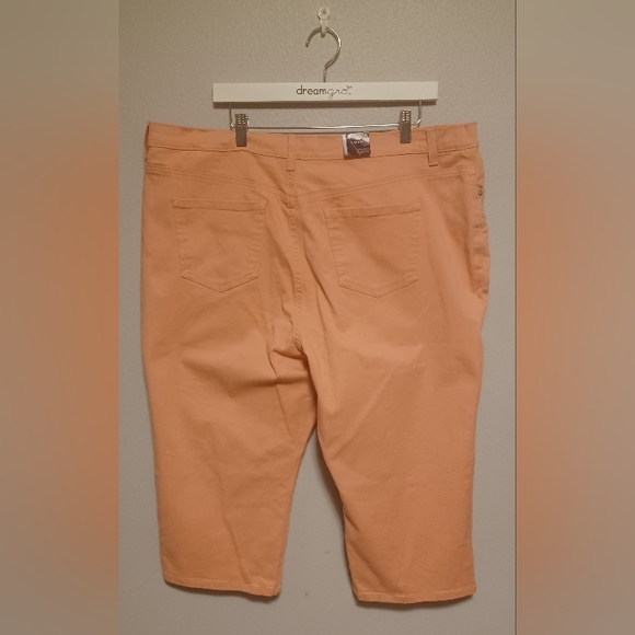 Gloria Vanderbilt Size 20W Amanda Slimming Effect Corral Classic Capri NWT - Picture 5 of 12